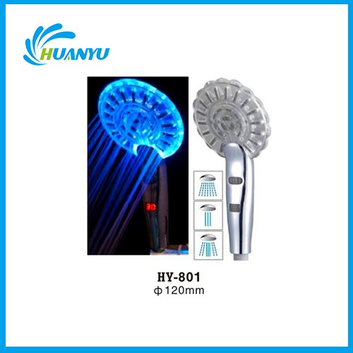 Taolo ea Mocheso LED Shower Head